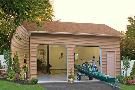 two car lift garage