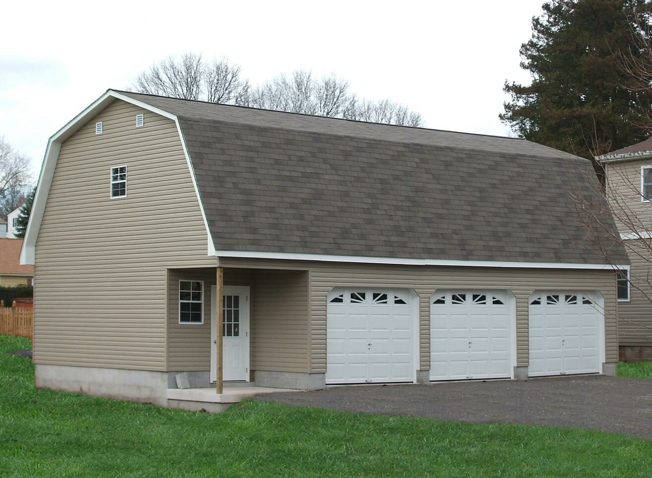 economical three car garage pa 1