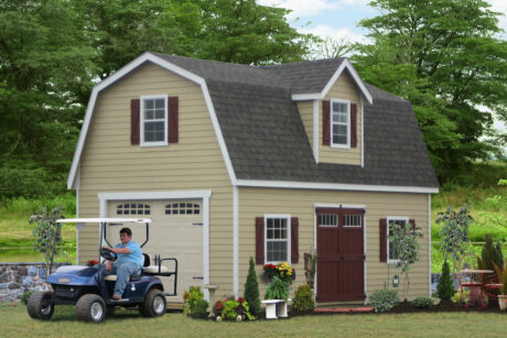 2 Story MaxiBarn Single Car Photo Gallery 1 with plans two story garage pa ny