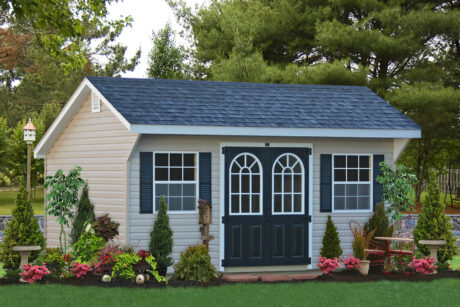 Classic Saltbox Shed Photo Gallery 4 outdoor saltbox shed in vinyl