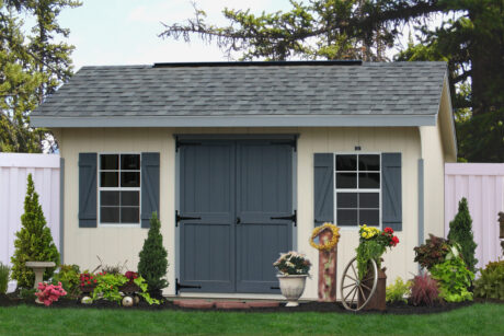 Classic Saltbox Shed Photo Gallery 3 painted amish built sheds for sale in md
