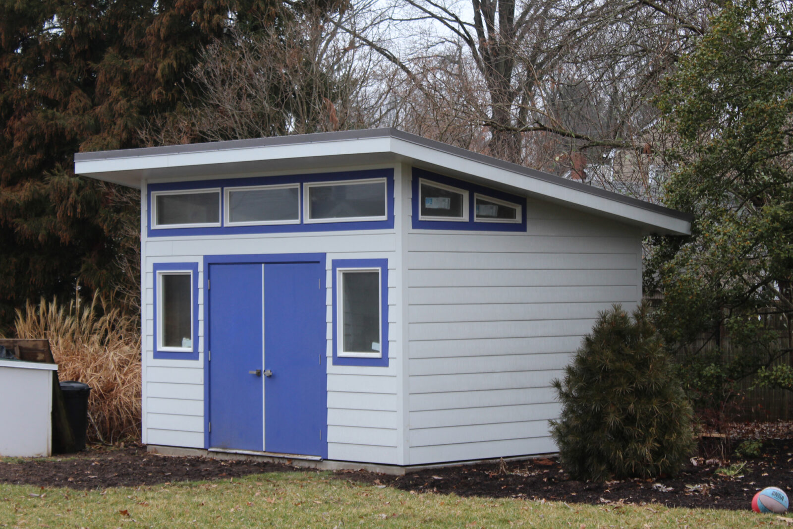 modern lean to sheds va