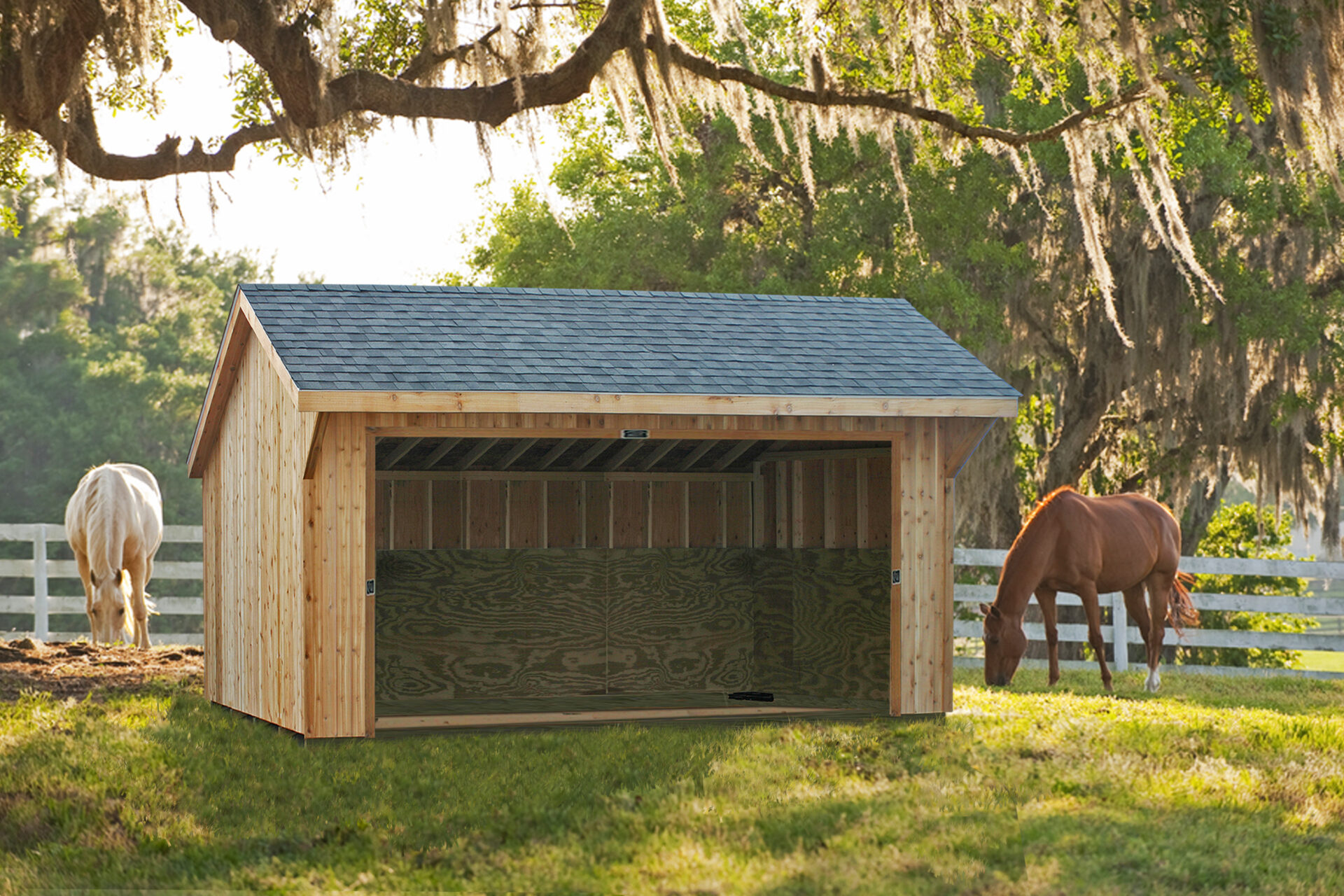 Portable Horse Runin Sheds [Photos]