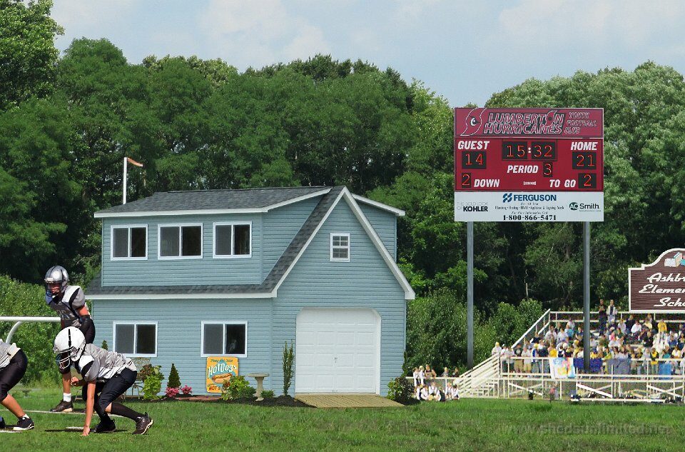 football field announcers booth press box
