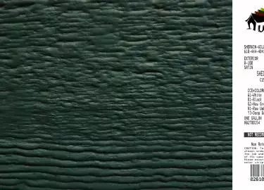 hunter green shed siding paint color code