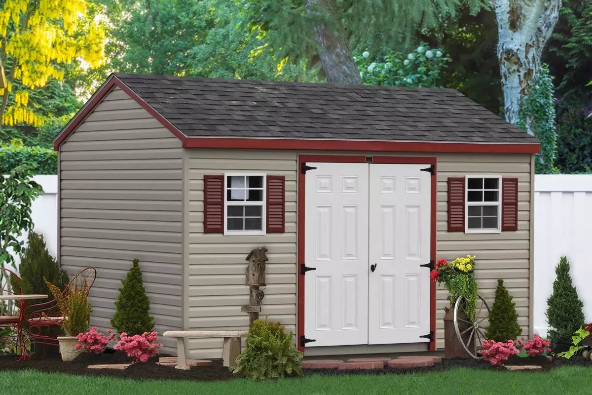 Amish Storage Shed Prices 2 workshop shed vinyl