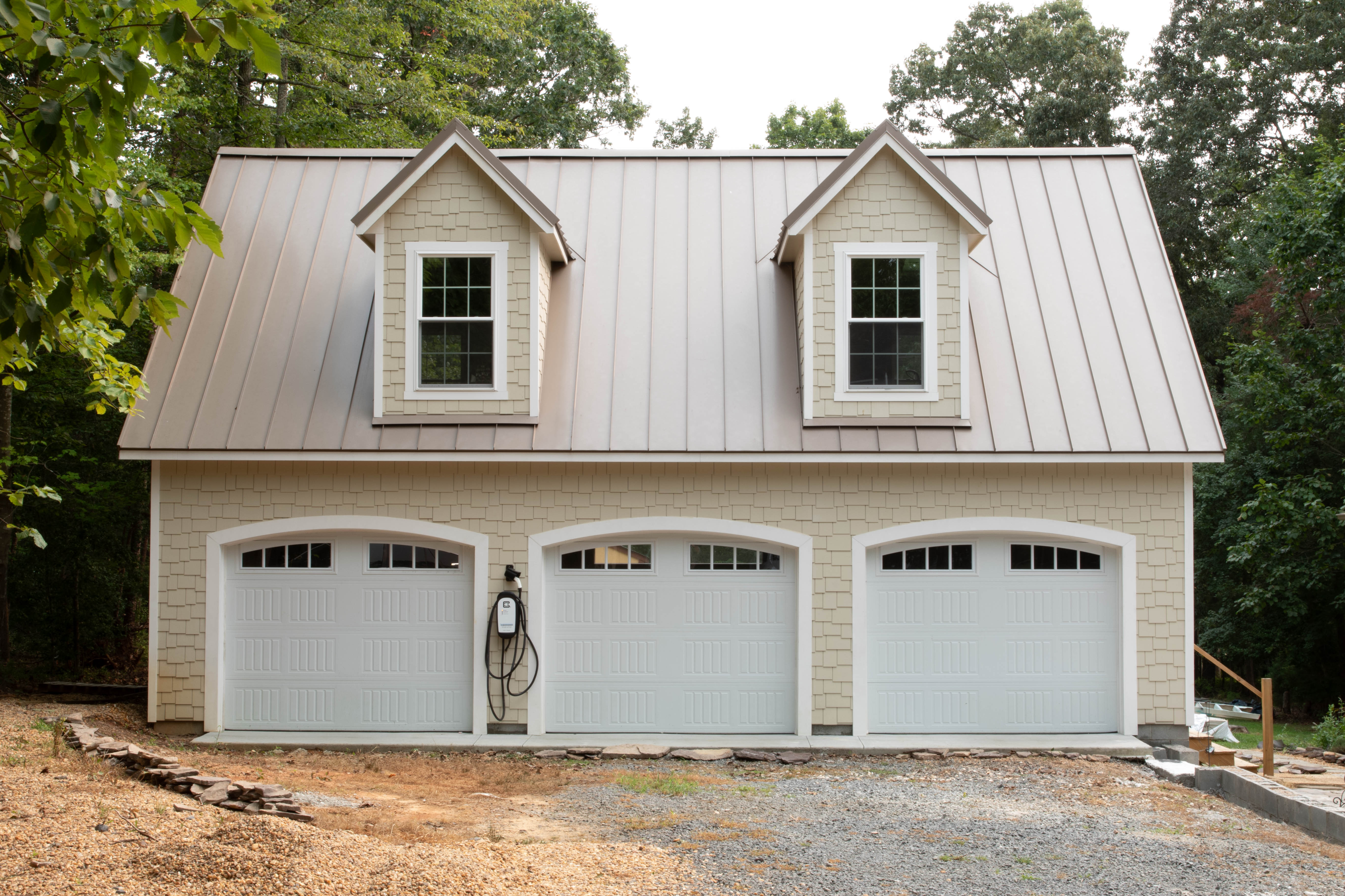 Detached Car Garage Prices 10 prefab three car garage in pa 650x488
