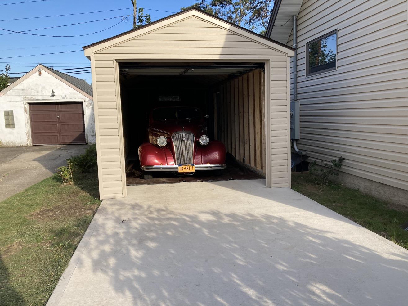 Garage Sheds in Buffalo, New York 7 small one car garage shed near buffalo ny
