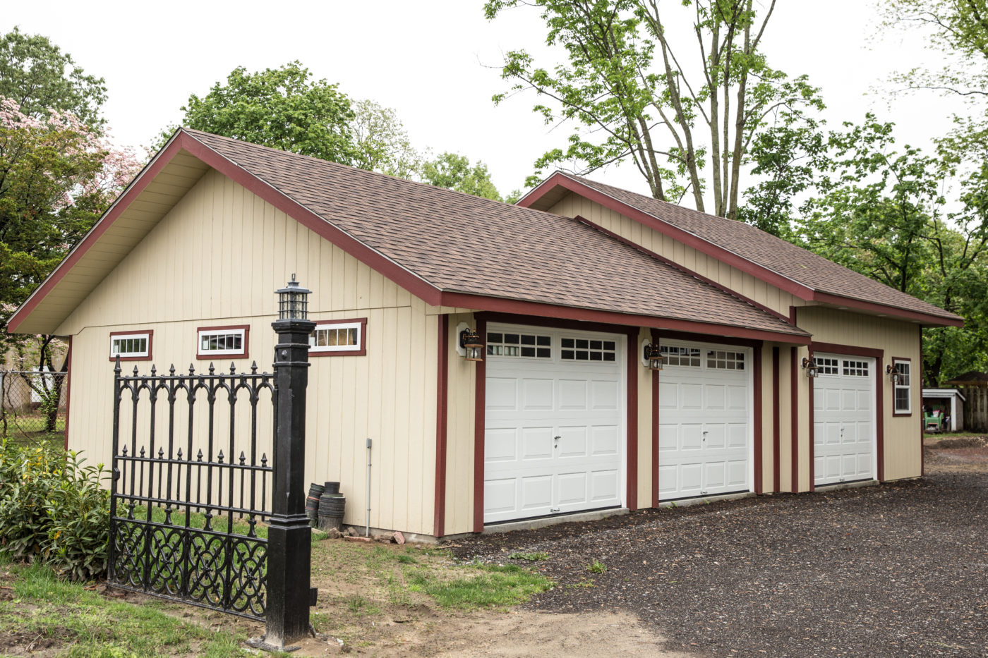 Garage Sheds in Buffalo, New York 4 three car garage shed in buffalo ny
