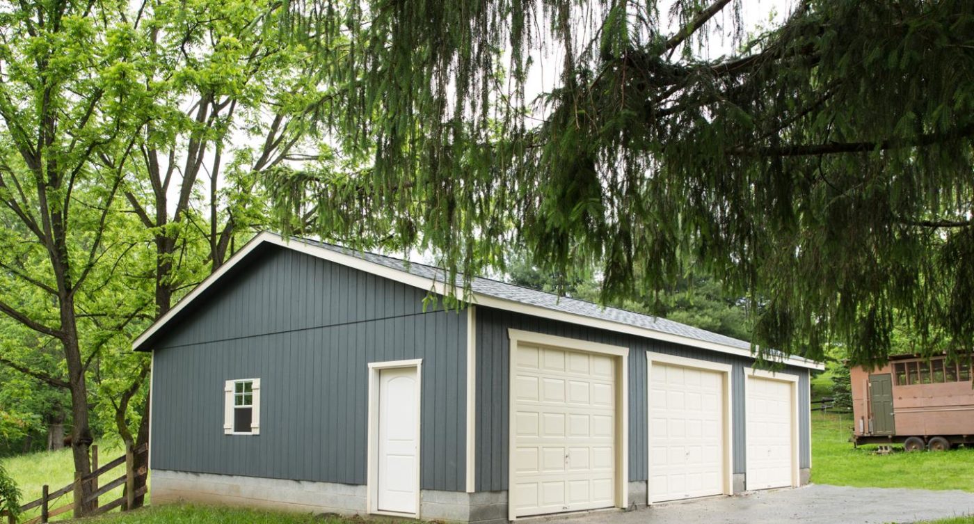 Prefab Garages in VA 4 three car garage in va