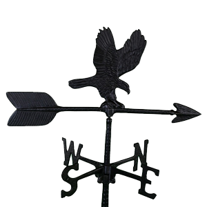Cupolas & Weathervanes 19 black eagle
