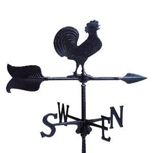 Cupolas & Weathervanes 21 black rooster