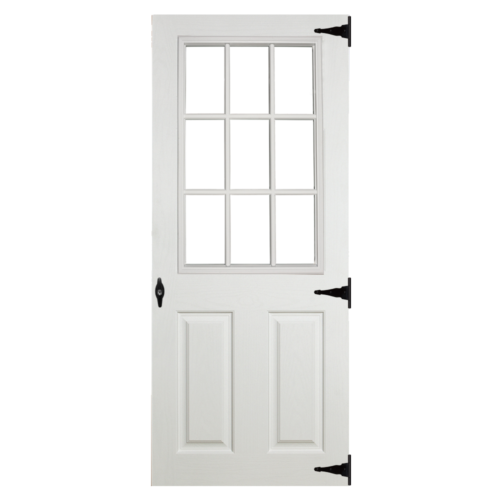 fiberglass 9 lite doors for sheds garages