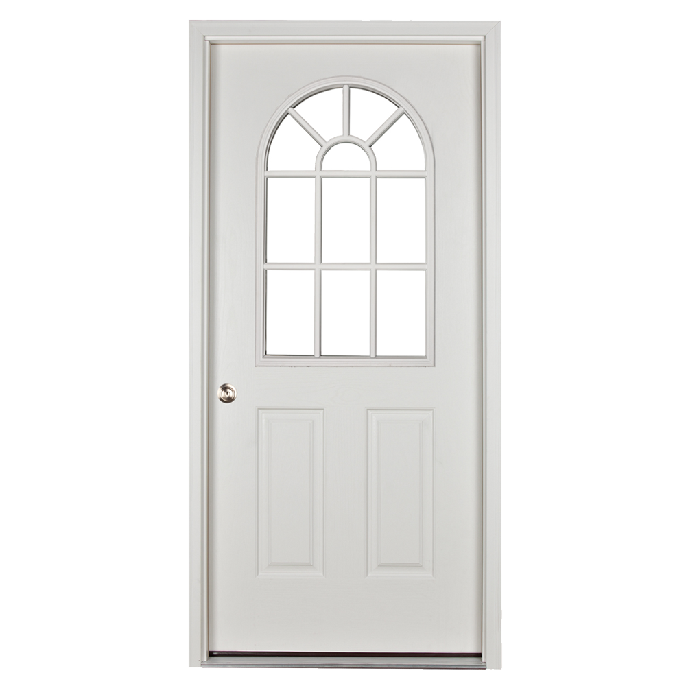prehung 11 lite door for sheds and garages