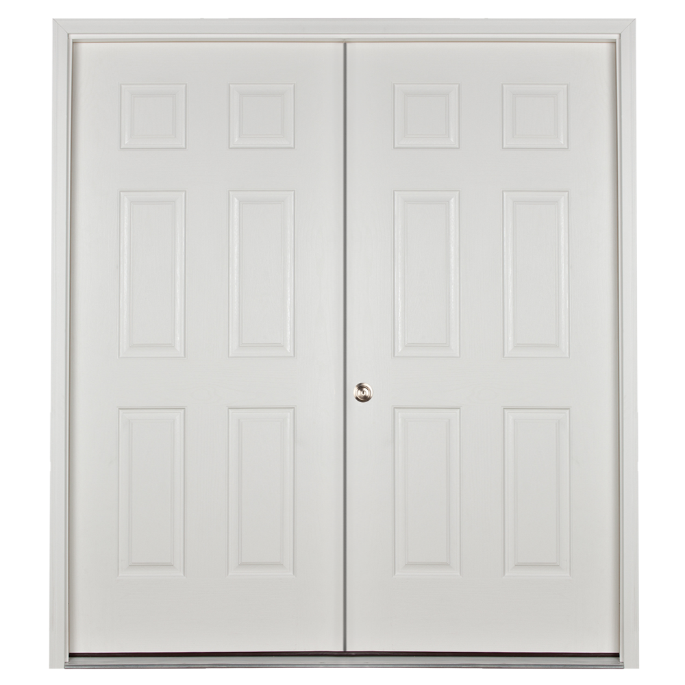 prehung 5ft double door for sheds and garages