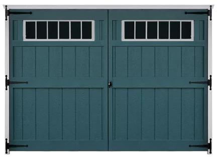 classic 8 foot door with transom for sheds garages