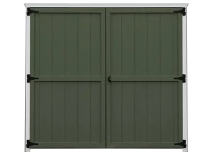 standard 7 foot double door for sheds garages