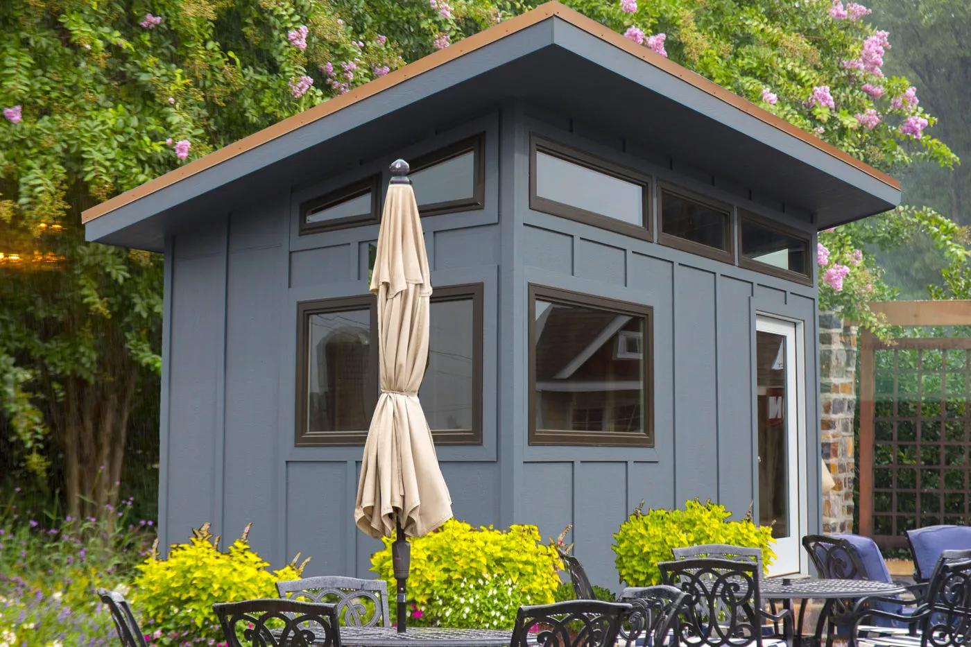 smart siding with battens shed and garage siding choice