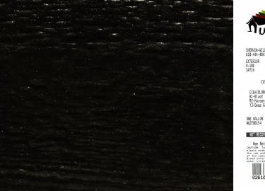 black shed siding paint color code