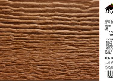 chestnut shed siding paint color code