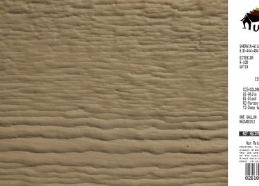 clay shed siding paint color code