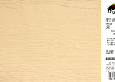 navajo white shed siding paint color code