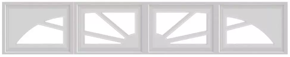 sunburst garage windows