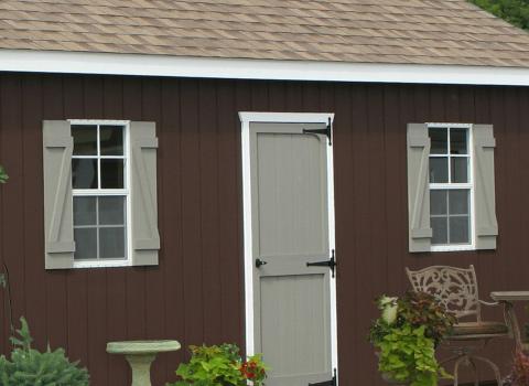 shed garage colors