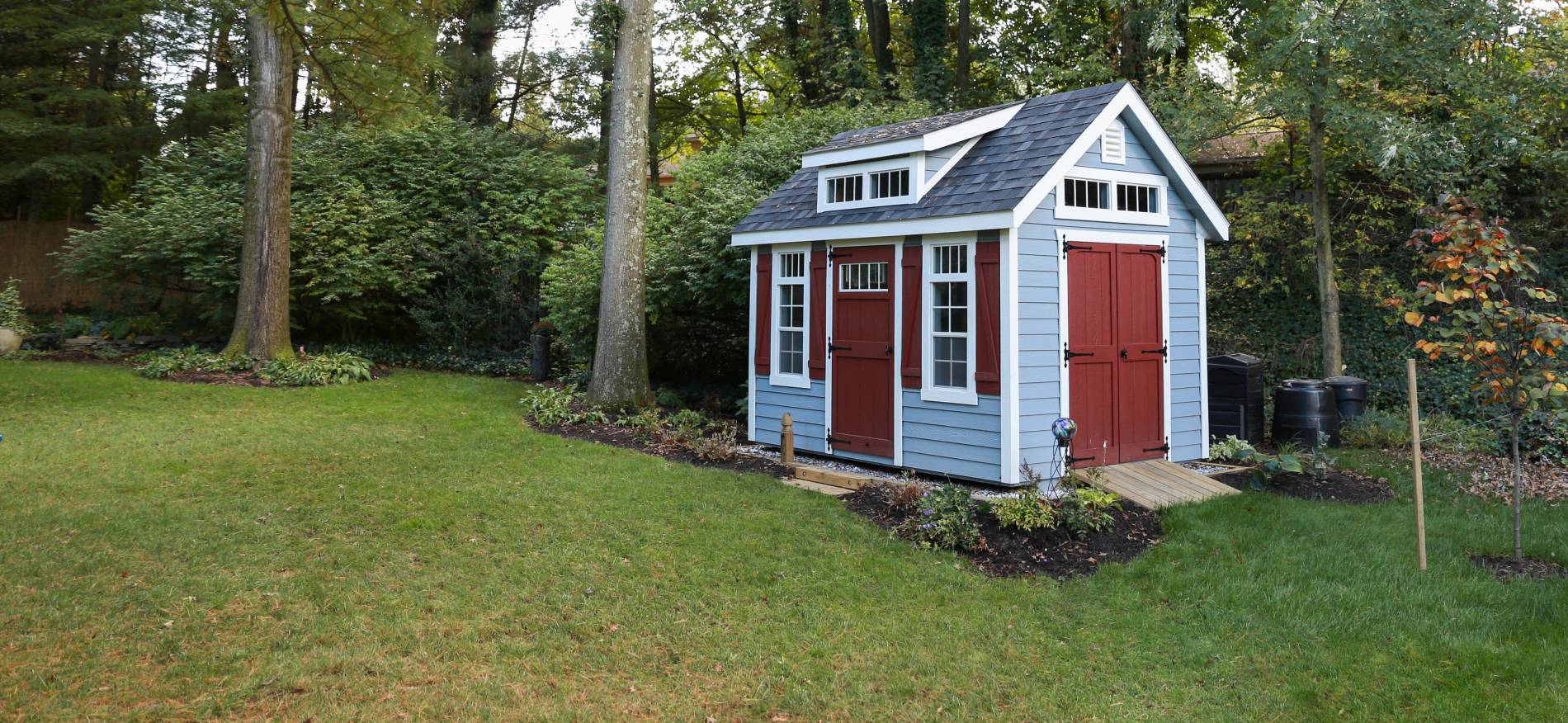 premier small back yard garden shed for sale pa