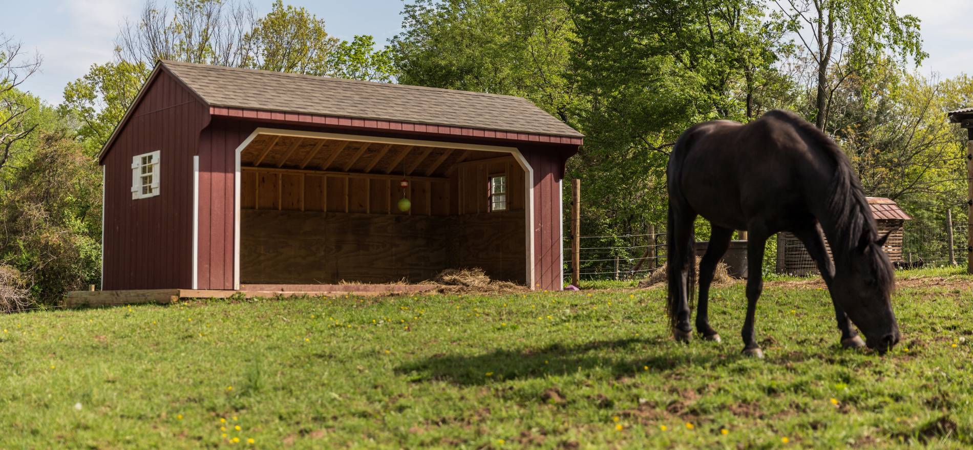 equine run in sheds for sale pa nj