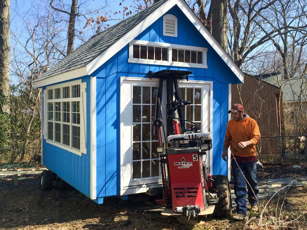 Dori’s Mosaic Retreat 10x12 Shed 4 10x12 shed delivery