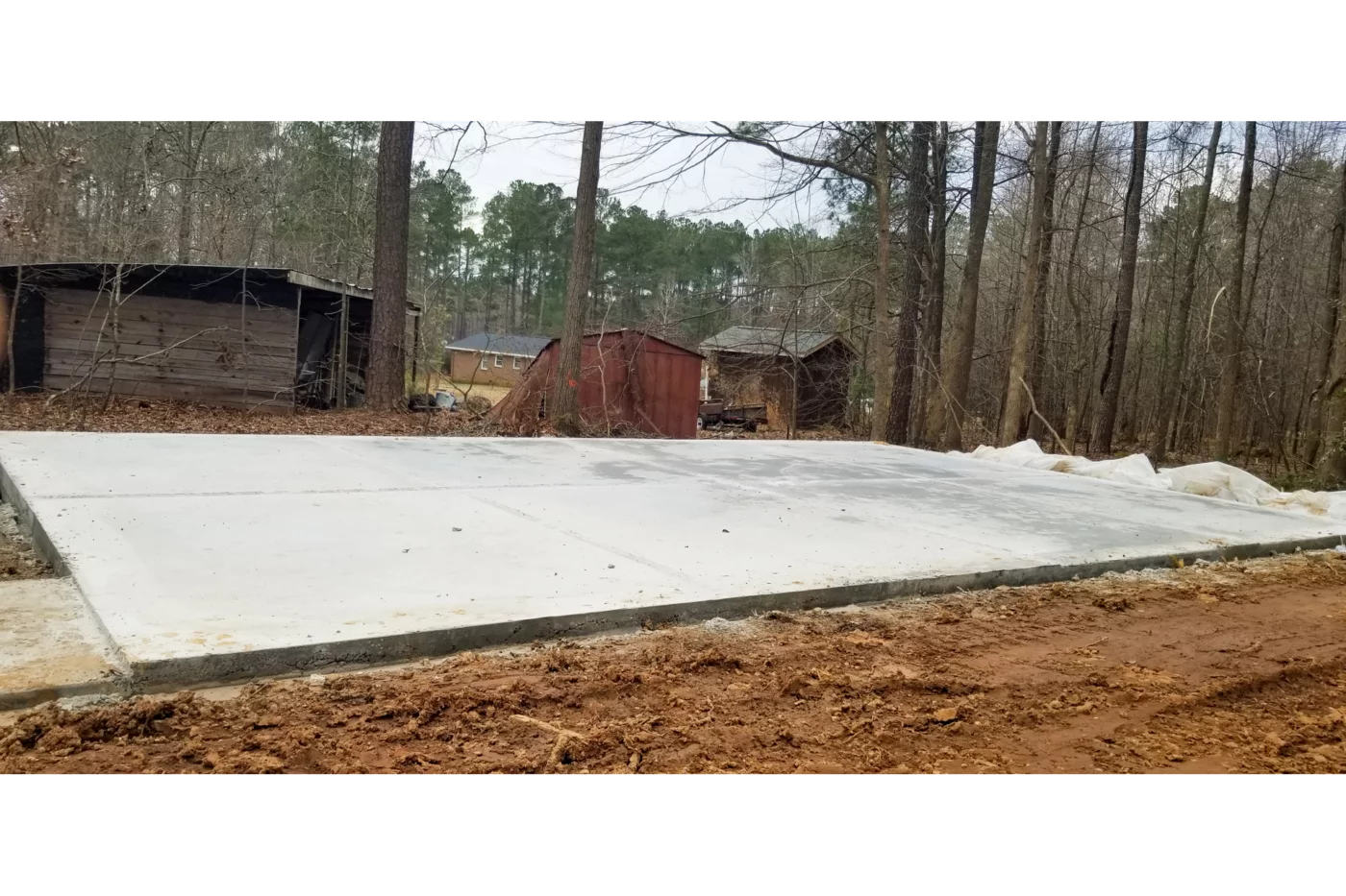 barn garage site preparation
