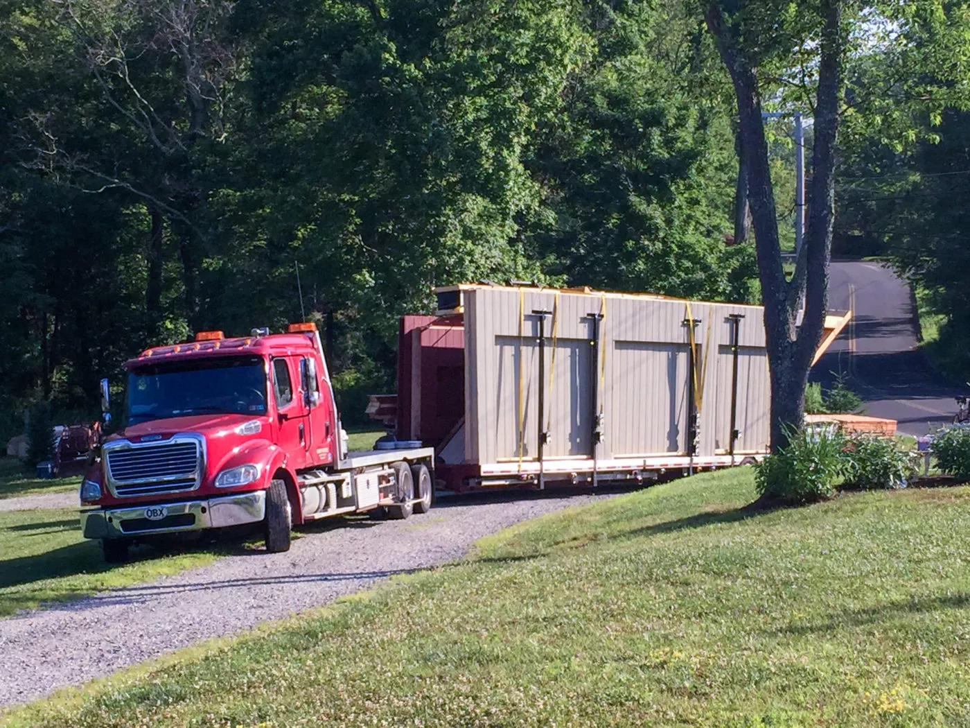 2 car garage man cave delivery