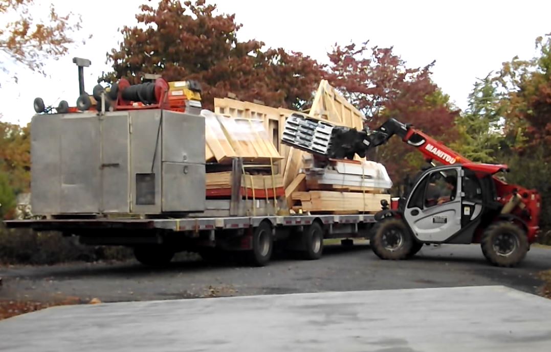 prefab garage on truck va